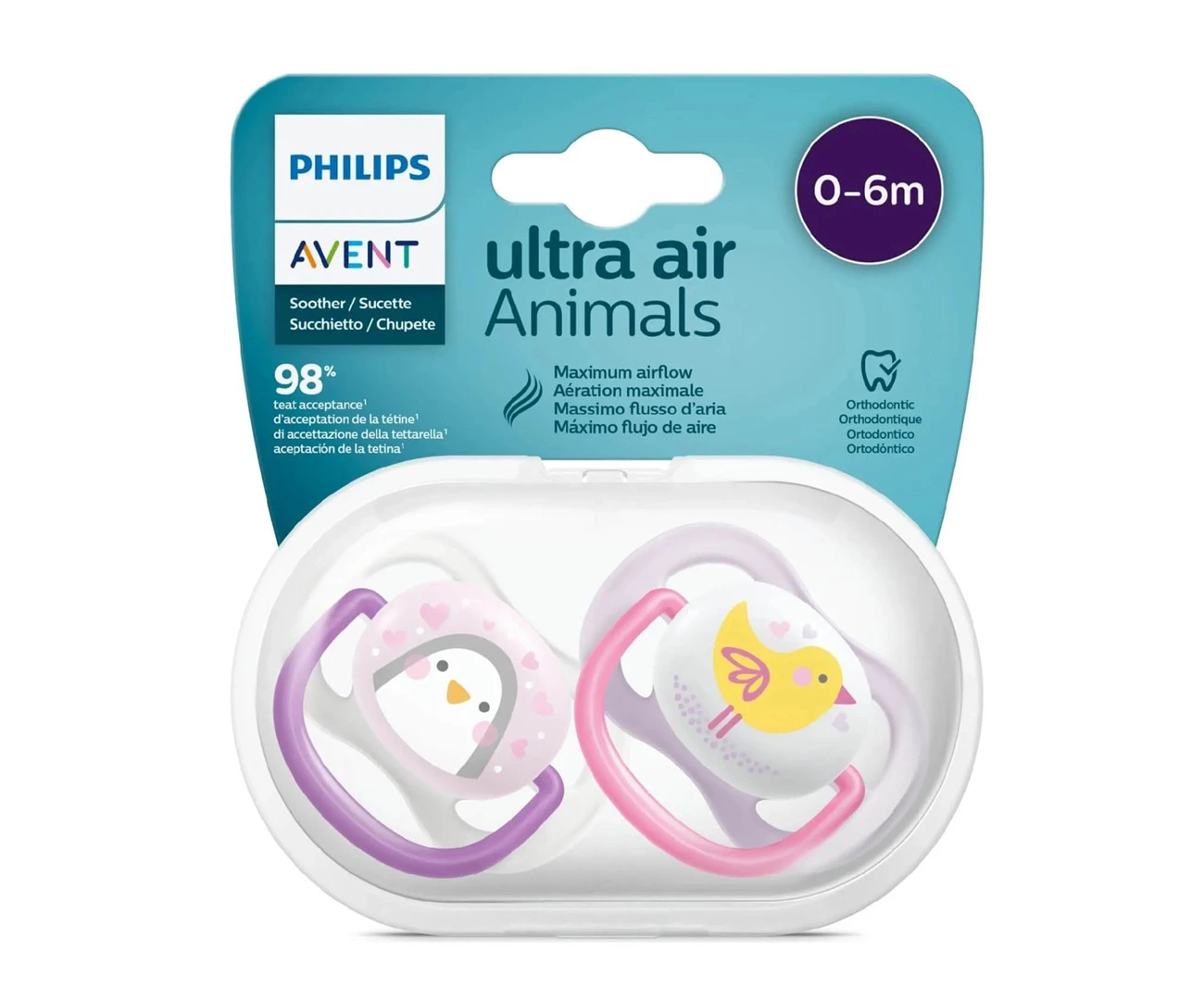 Avent ultra air emzik 0-6 ay