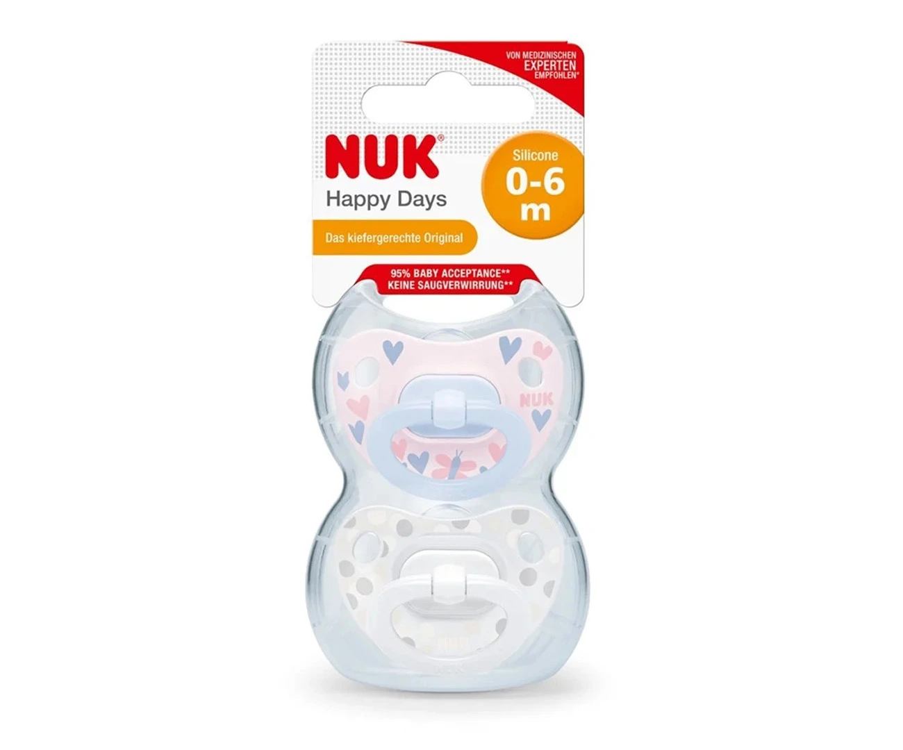 Nuk silikon emzik 0-6 ay