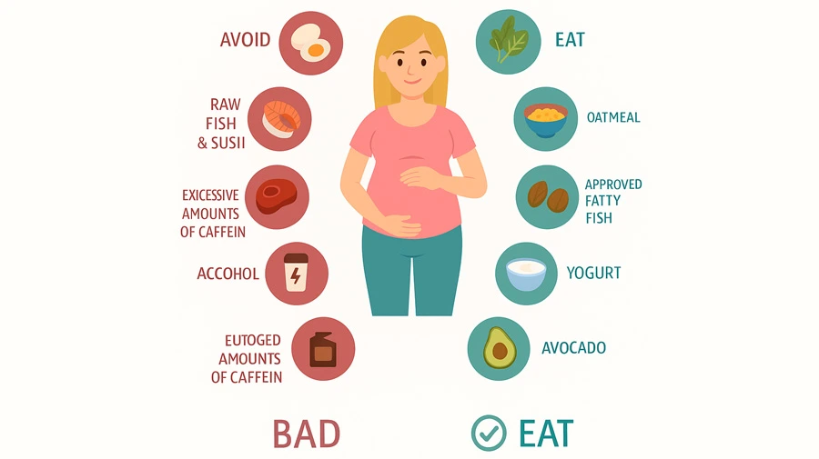 pregnancy food list