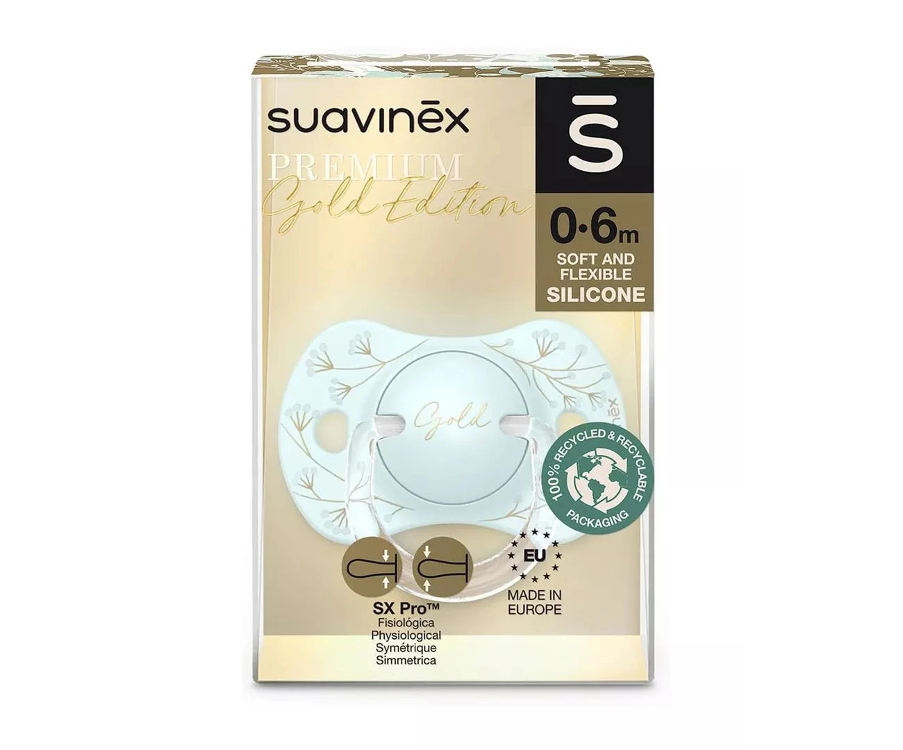 Suavinex Premium Silikon emzik 0-6 ay