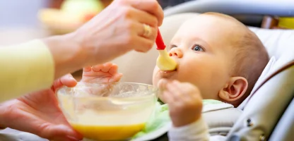 Bebek beslenmesinde gıda seçimi